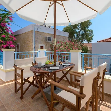 Anastasia House Chalki Town Exterior foto